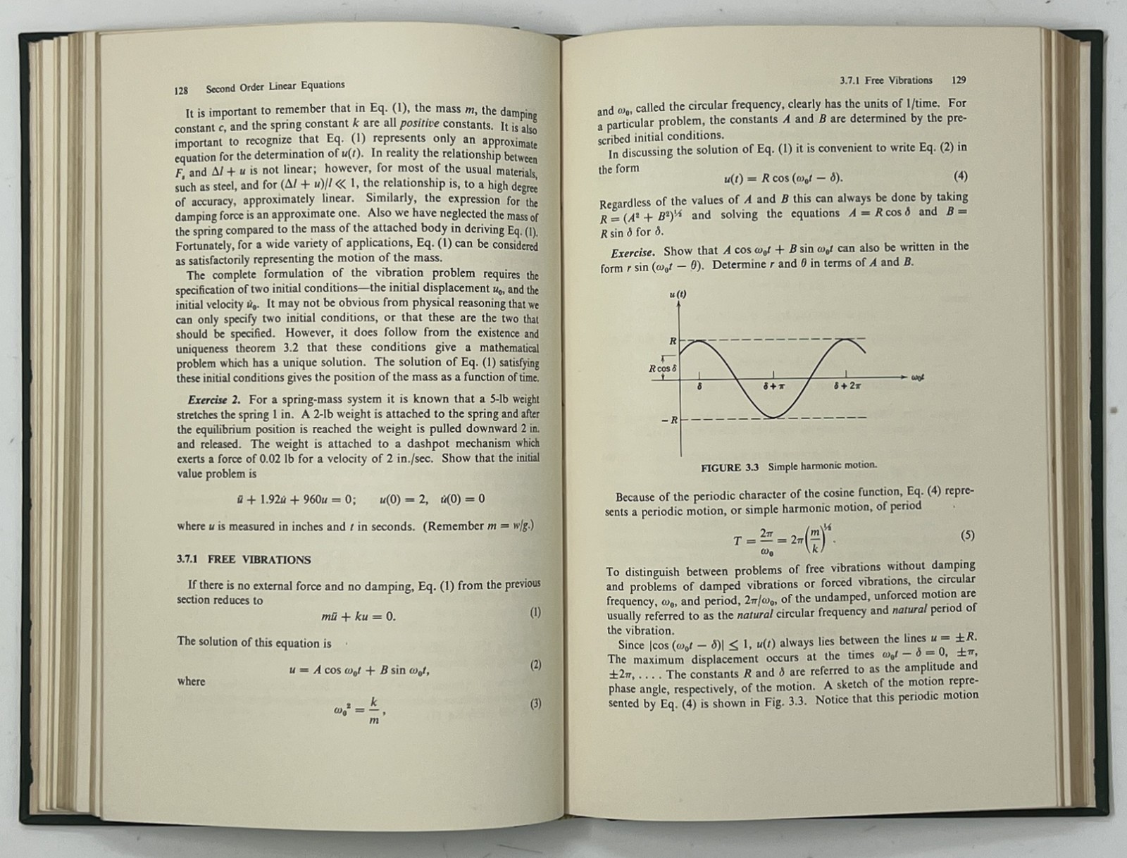 VTG Elementary Differential Equations by Boyce & DiPrima – 1965 HC John Wiley