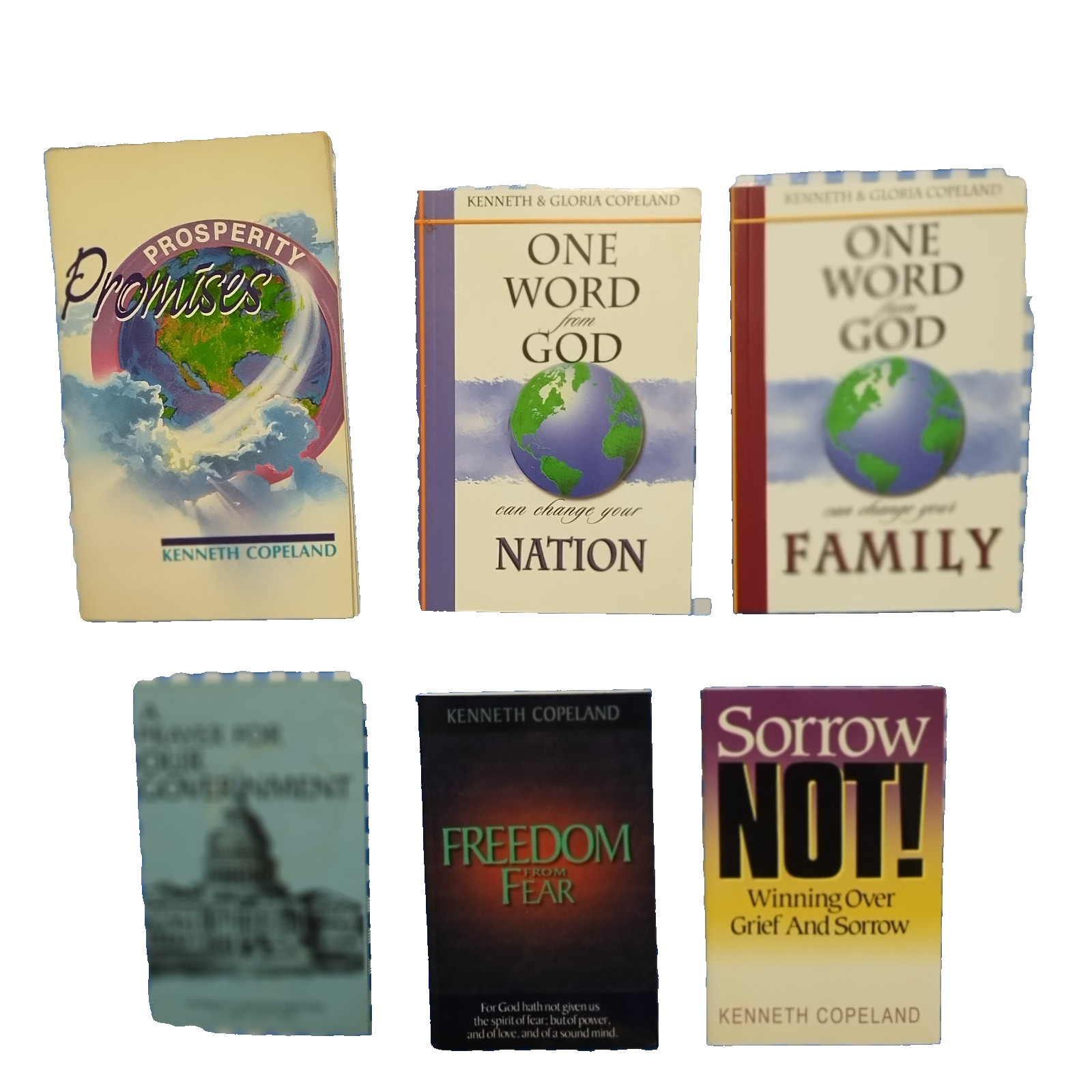 Kenneth & Gloria Copeland Books & More Mixed Lot of 29 Items
