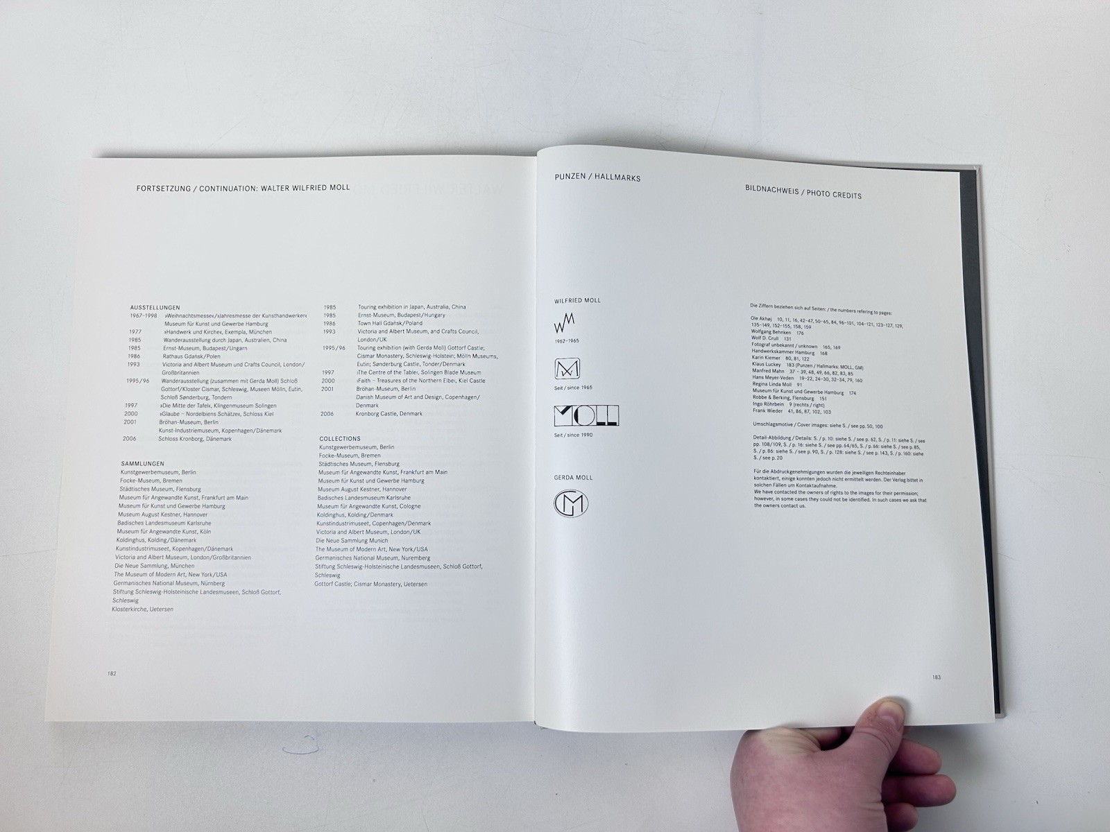 Moll : Silver + Gold; by Spielmann & Weber-Stöber; Arnoldsche Art Publishers; HC