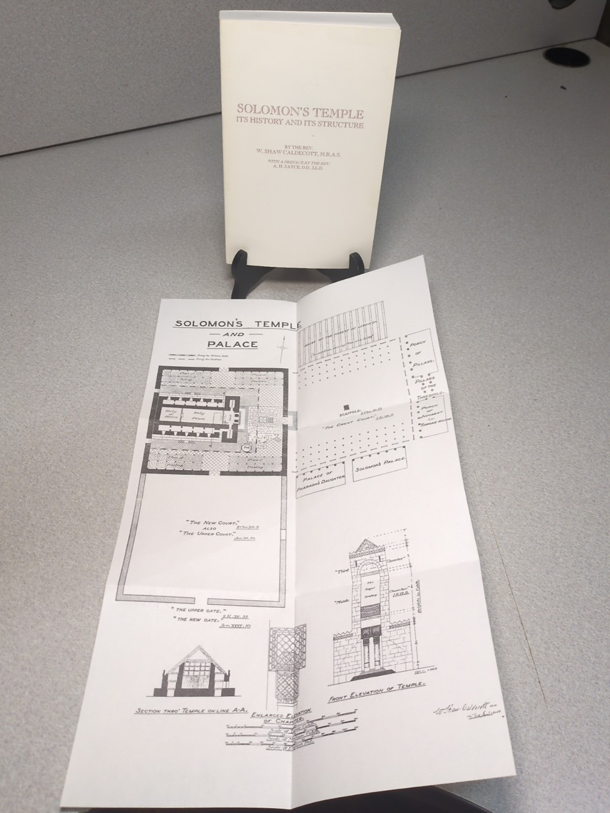 Solomon’s Temple, Its History and Its Structure by W. Shaw Caldecott (1998)