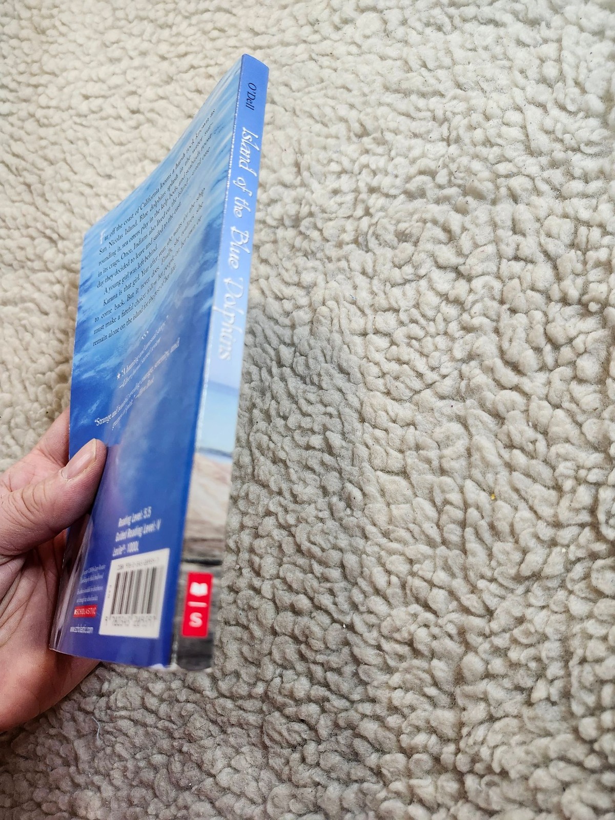Scott O’Dell Island of the Blue Dolphins Paperback 50th Anniversary Scholastic