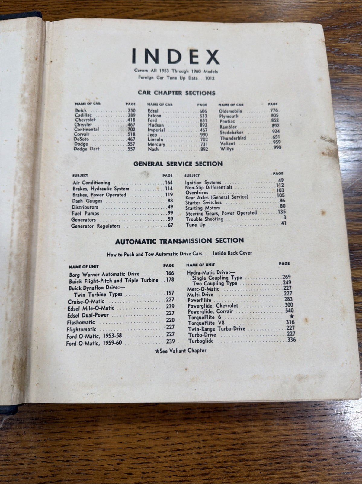 1960 Motor’s Auto Repair Manual (covers 1953-1960) 23rd edition
