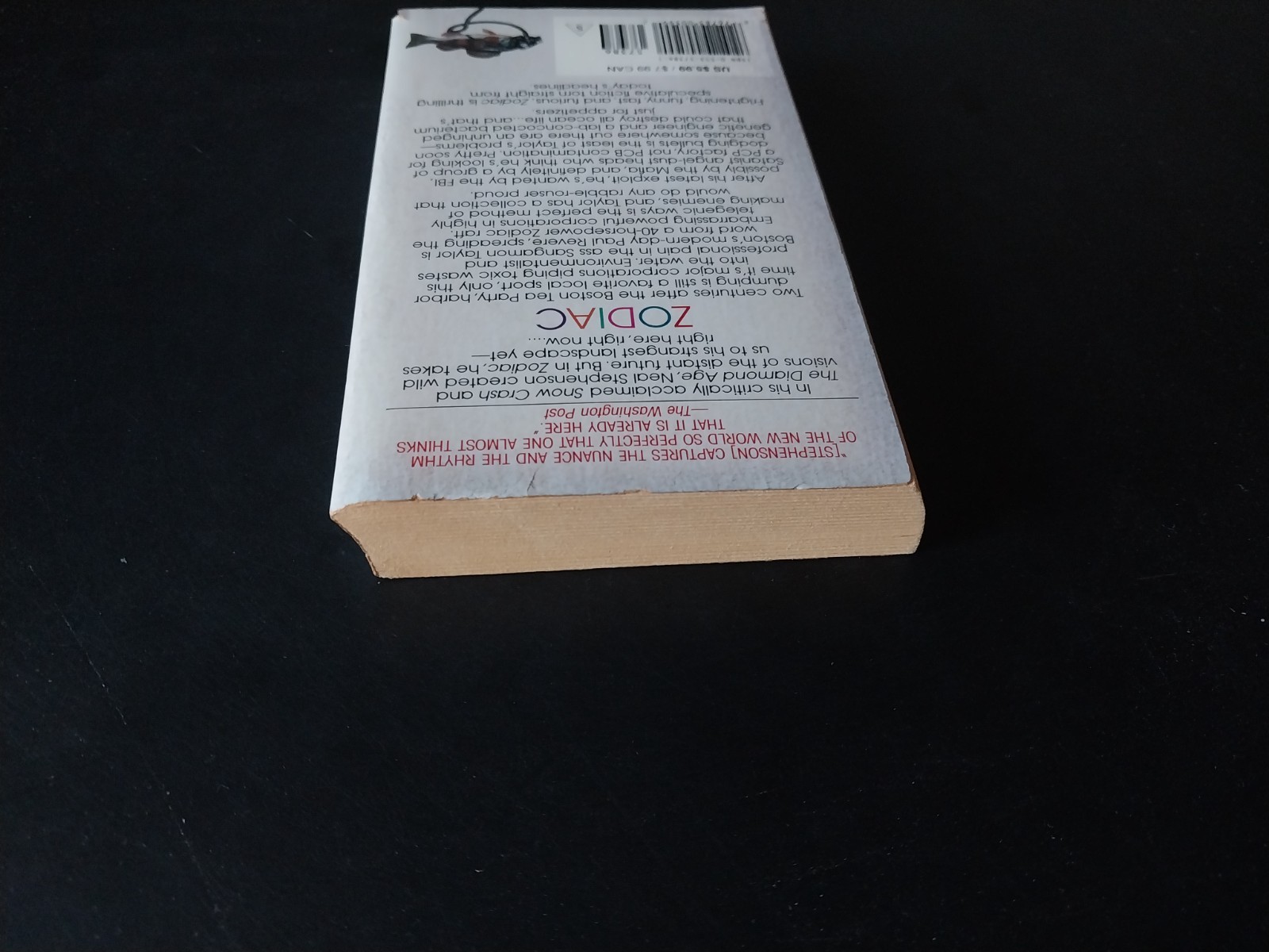 Neal Stephenson – Zodiac – Bantam Edition First Printing 1995