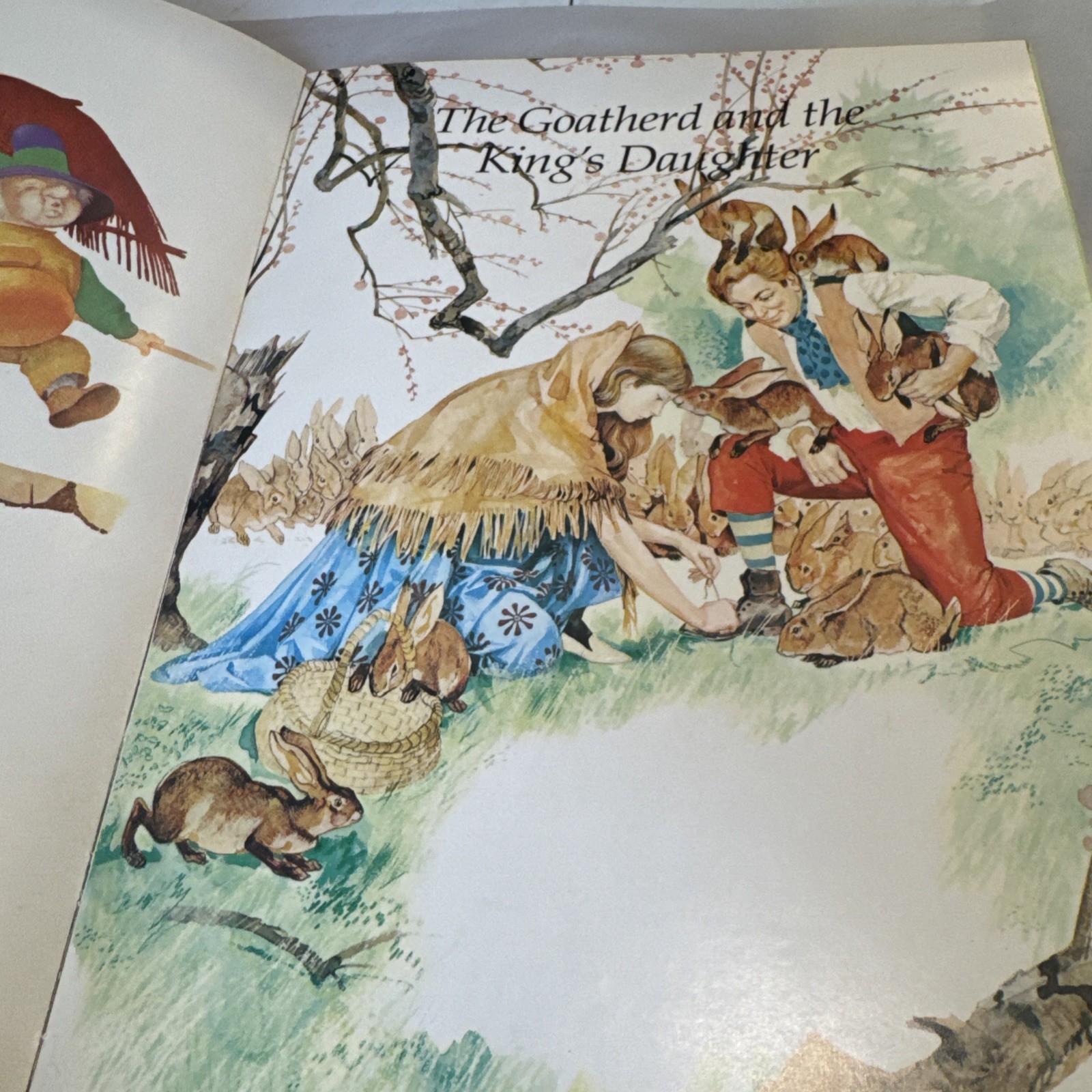 Vintage 1969 Storytime Treasury THE GOLDEN FISH/GOATHERD AND THE KINGS DAUGHTER