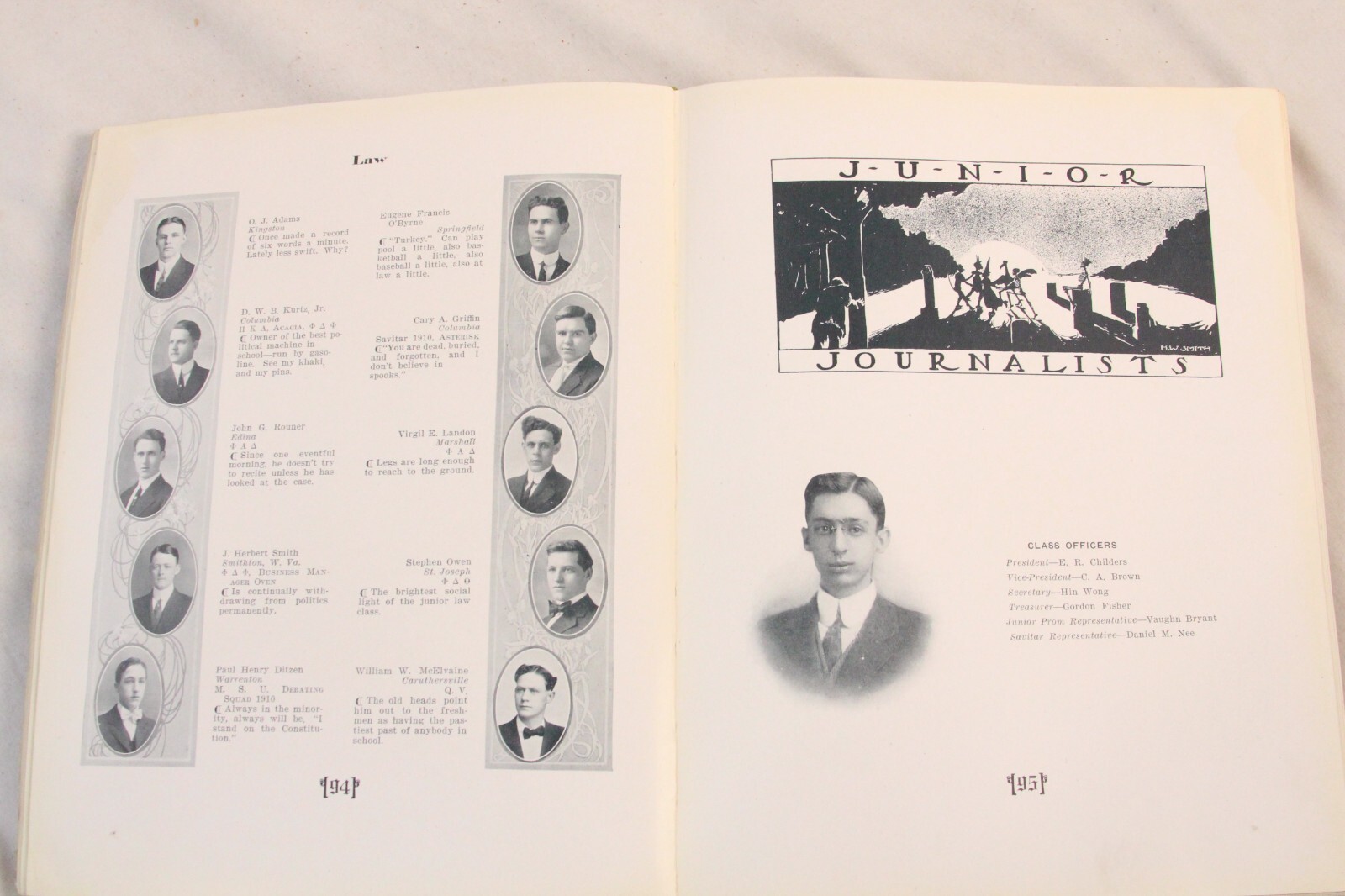 University Of Missouri 1910 Savitar Yearbook Columbia MO Vol 16 366 pages