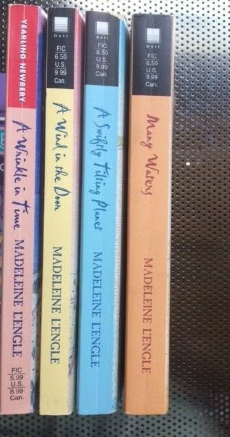Time Quartet Set [A Wrinkle in Time, A Wind in the Door lot] Madeleine L’Engle‘