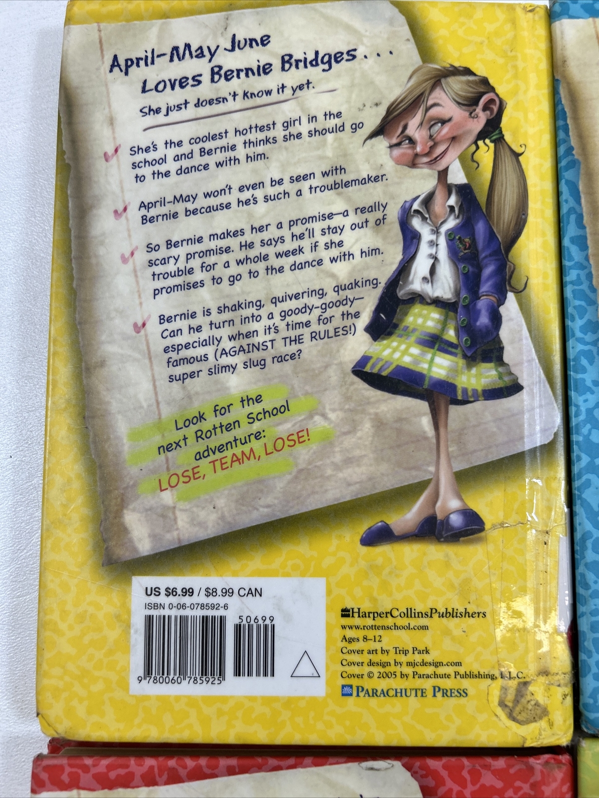 Lot of 6 – Rotten School Books (Variety Hardcover) NO DUPLICATES