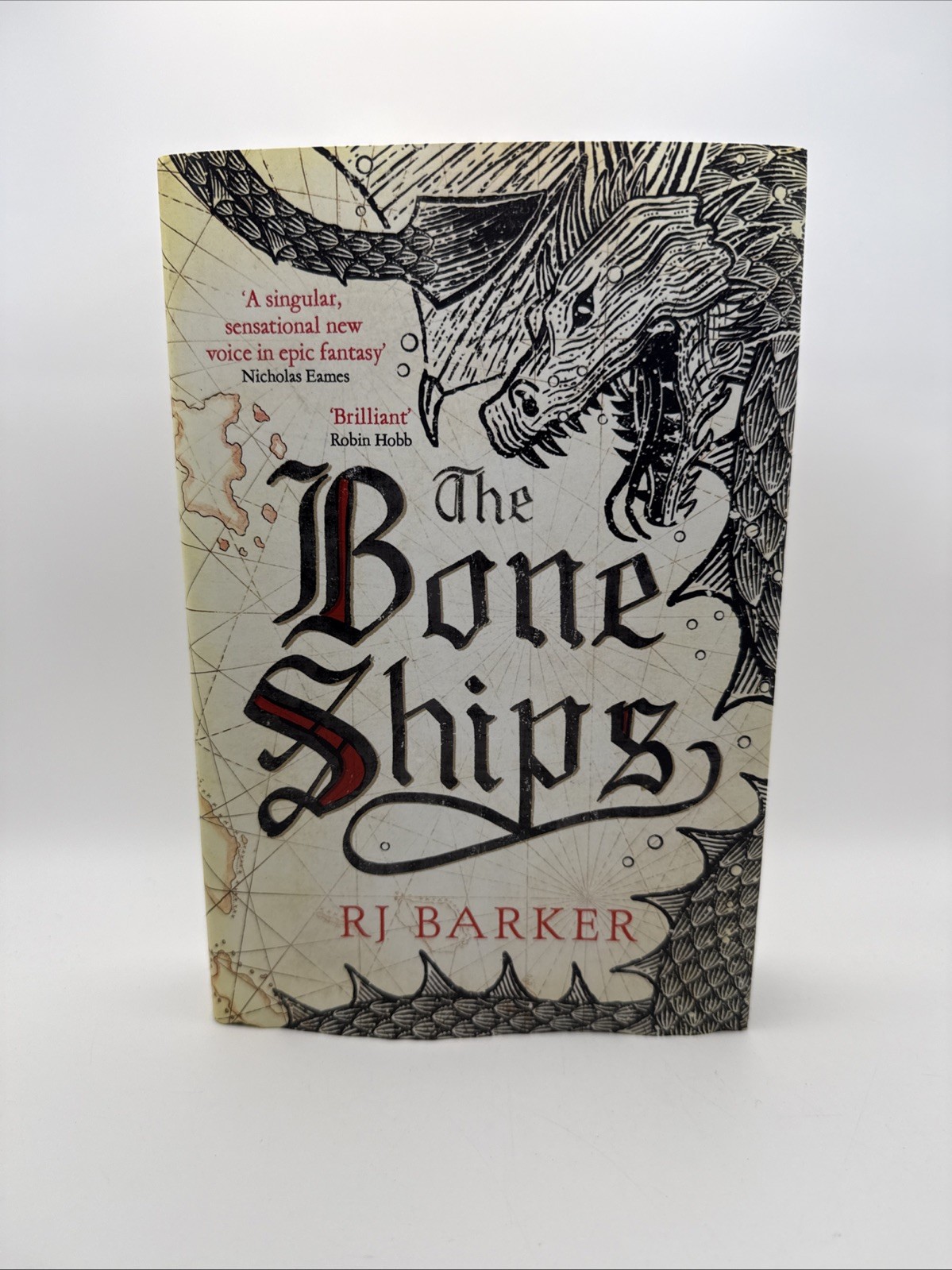 The Bone Ships RJ Barker SIGNED Numbered #25 of 1500 Broken Binding Edition