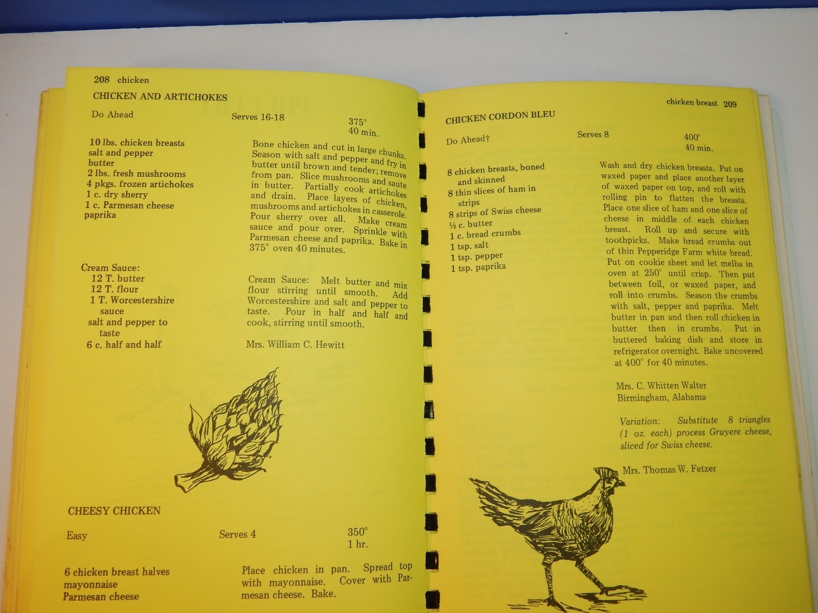 Vintage The Stuffed Griffin Cookbook the Utility Club Griffin, Georgia 1927-1977