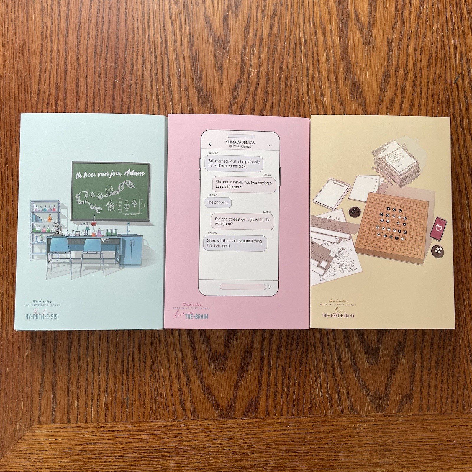 Eternal Embers Ali Hazelwood Dust Jackets + Books Included