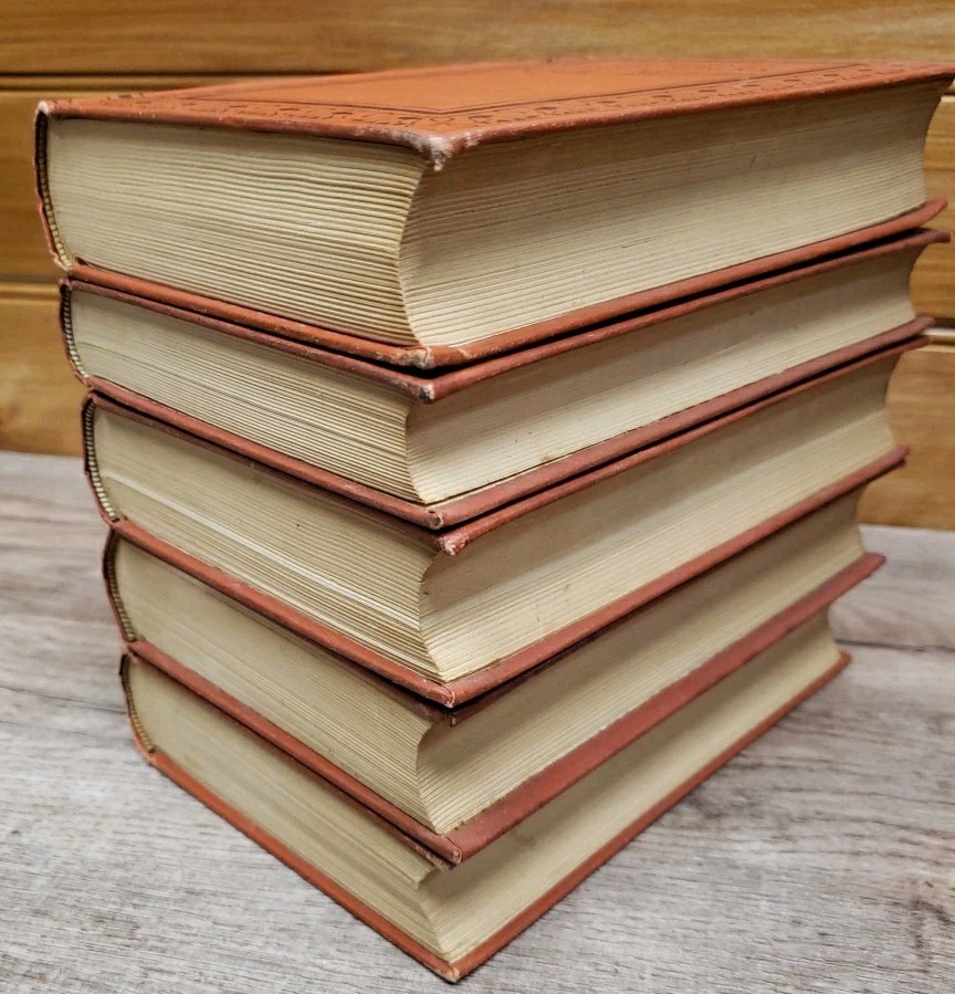 The Historical Romances of Georg Ebers Lot Of 5 From Late 1800s HC