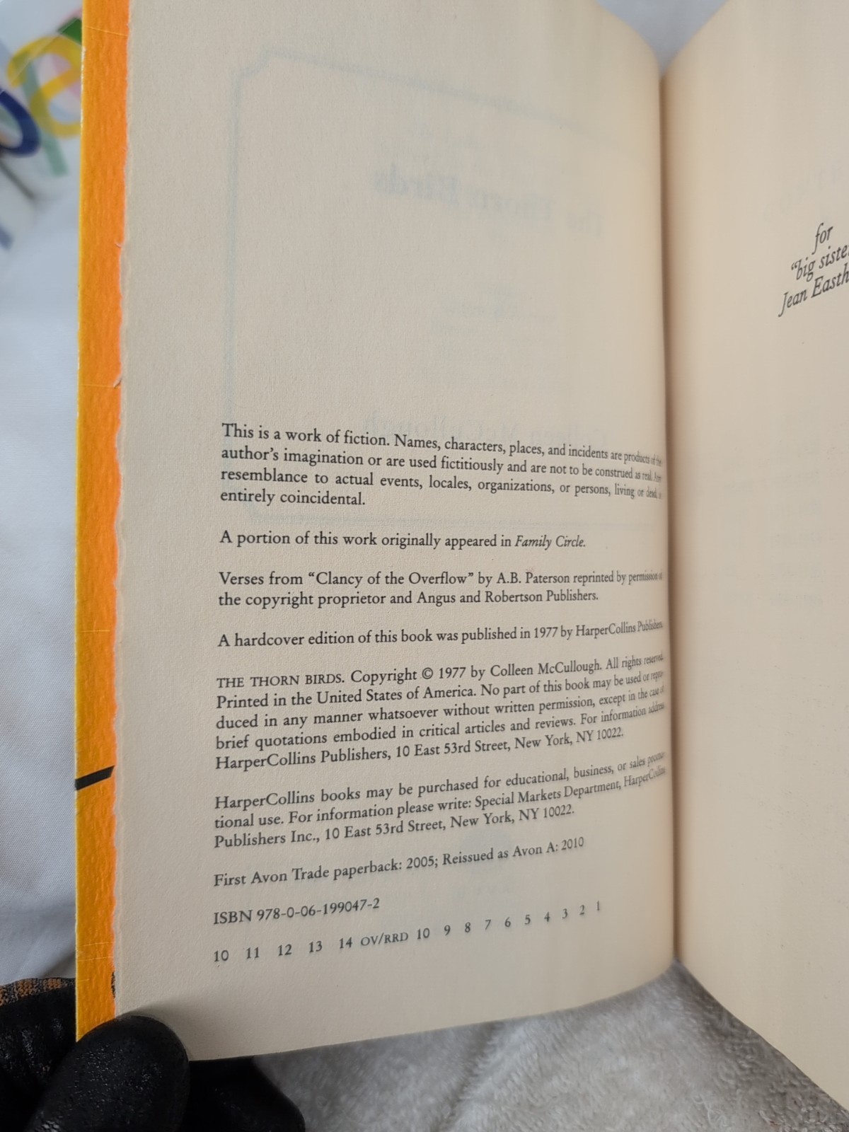 MIDDLEMARCH Collector’s Edition Slipcase + THE THORN BIRDS by Colleen McCullough
