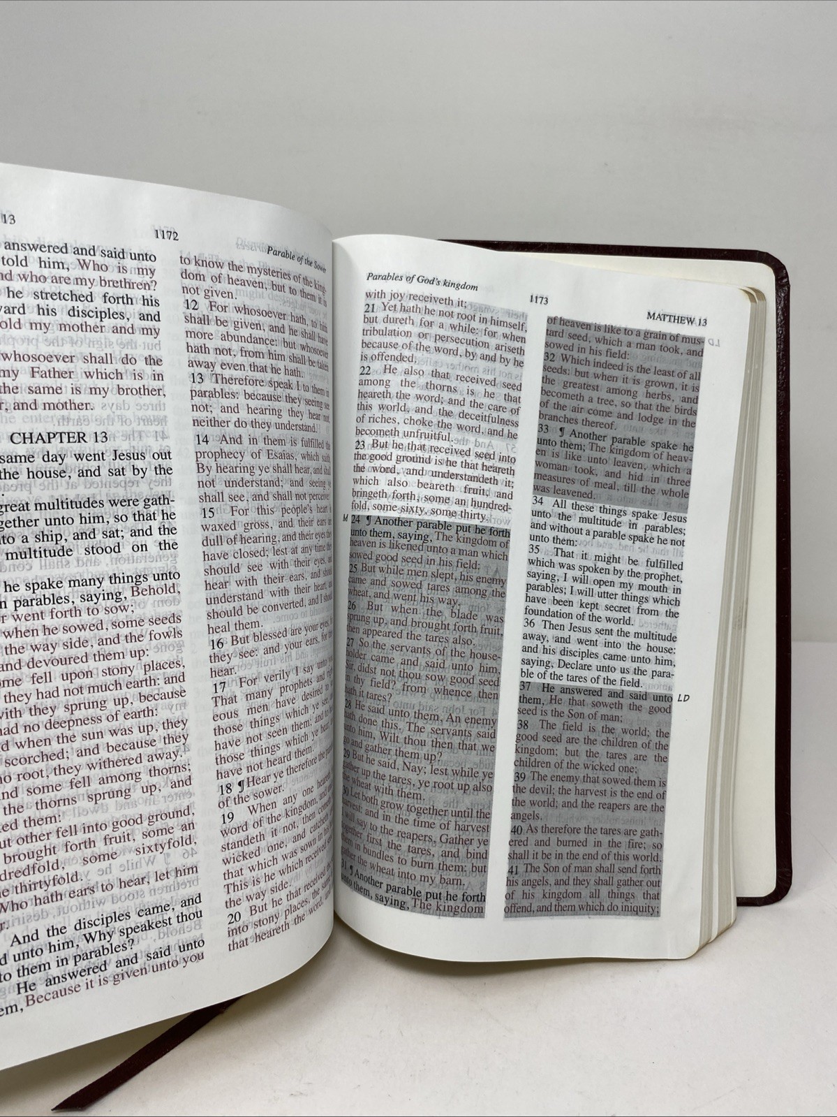 Jack Van Impe Prophecy Bible KJV 1999 Imitation Leather Red Letter Clean Pages