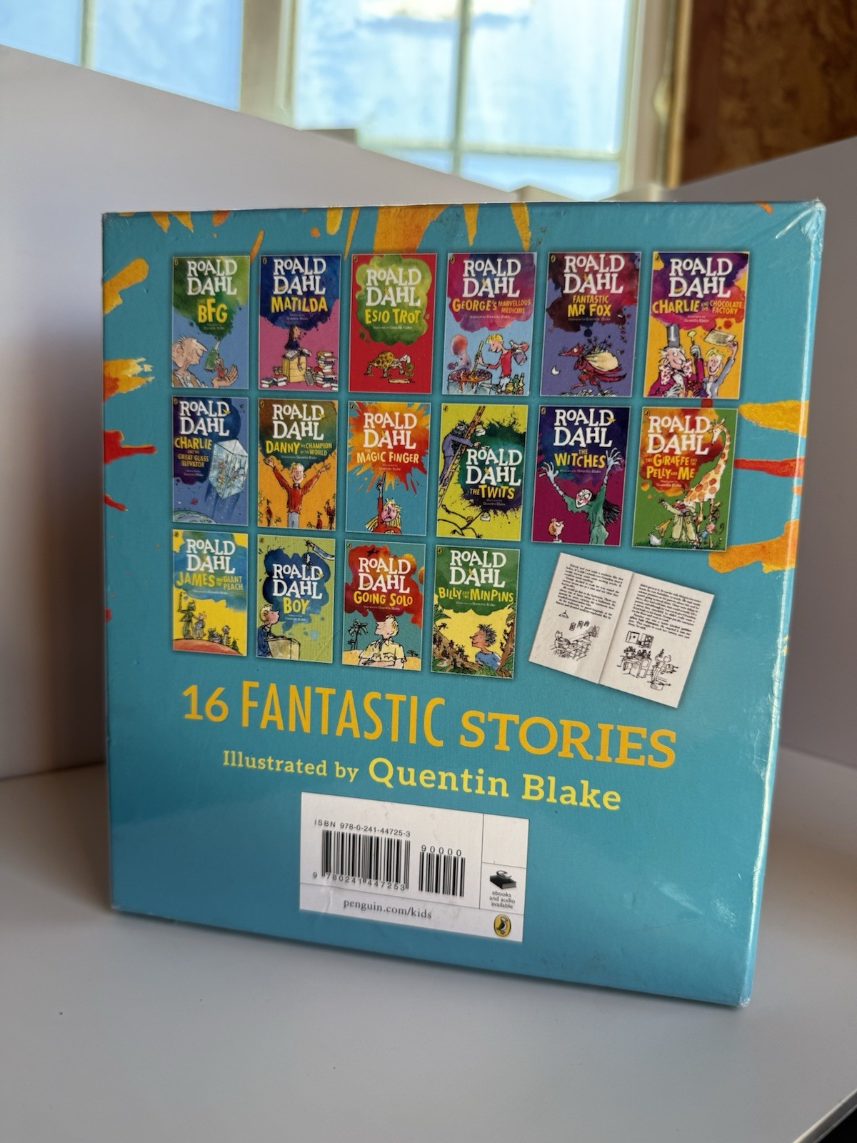 Roald Dahl Collection: 16 Book Box Set NEW SEALED