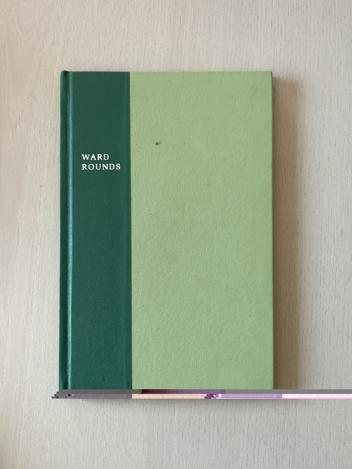 Vintage Medical Poetry Book WARD ROUNDS by K. D. Beernink M.D. Hospital Poems