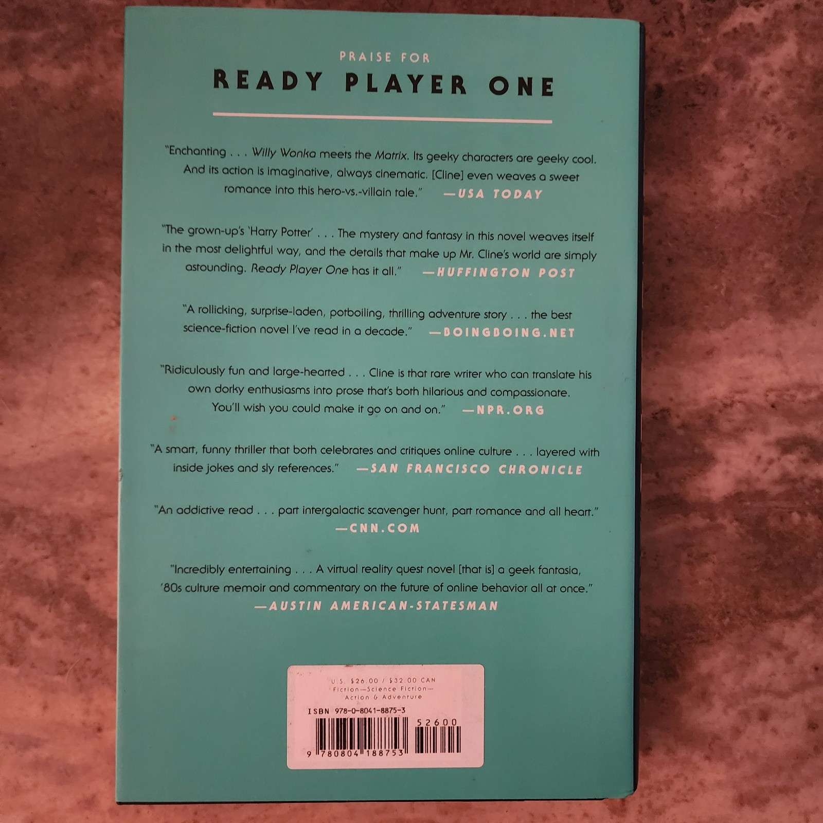 ARMADA by ERNEST CLINE : Signed Hardcover W/ Dustcover
