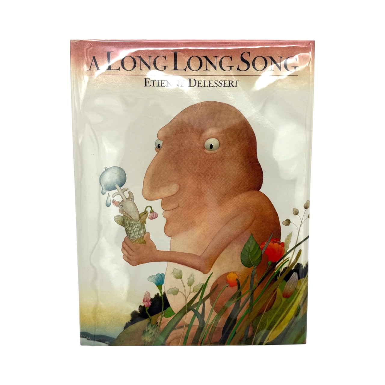 A LONG LONG SONG By Etienne Delessert – 1st ED Hardcover Near fine / very good +