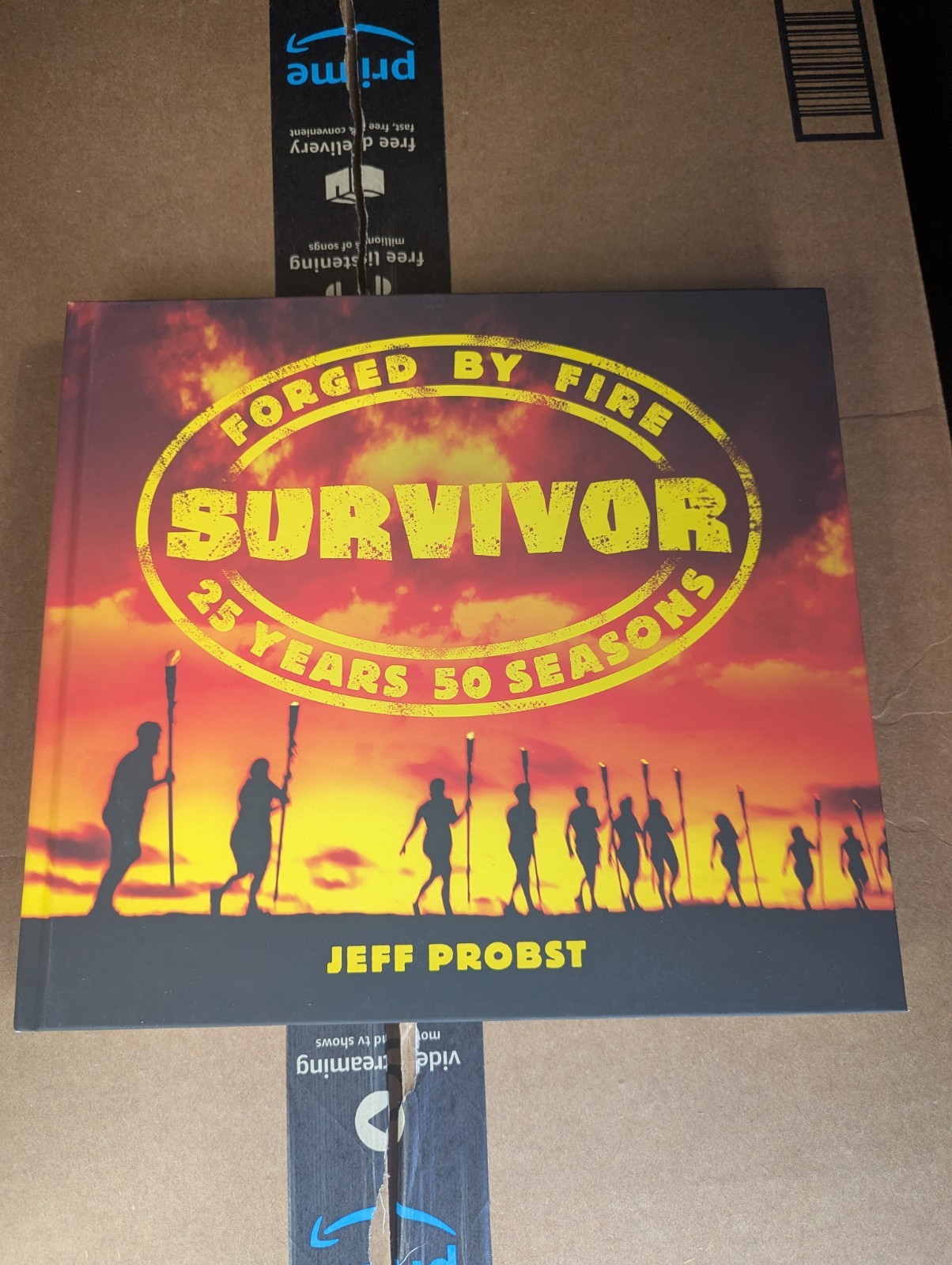 Survivor: Forged by Fire by Jeff Probst Hardcover Book