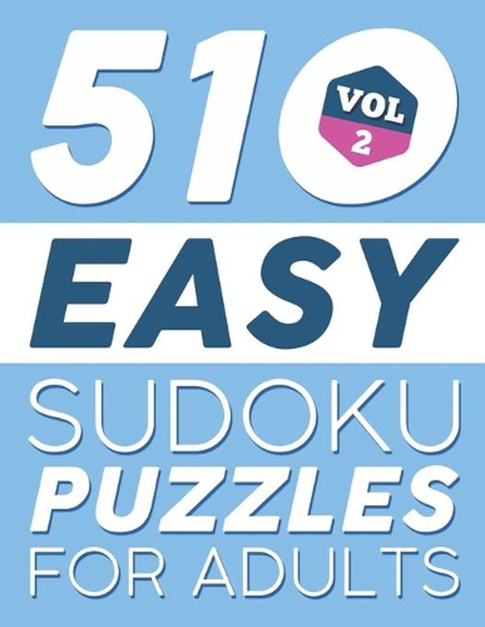 Easy SUDOKU Puzzles: 510 SUDOKU Puzzles For Adults: For Beginners (Instructions