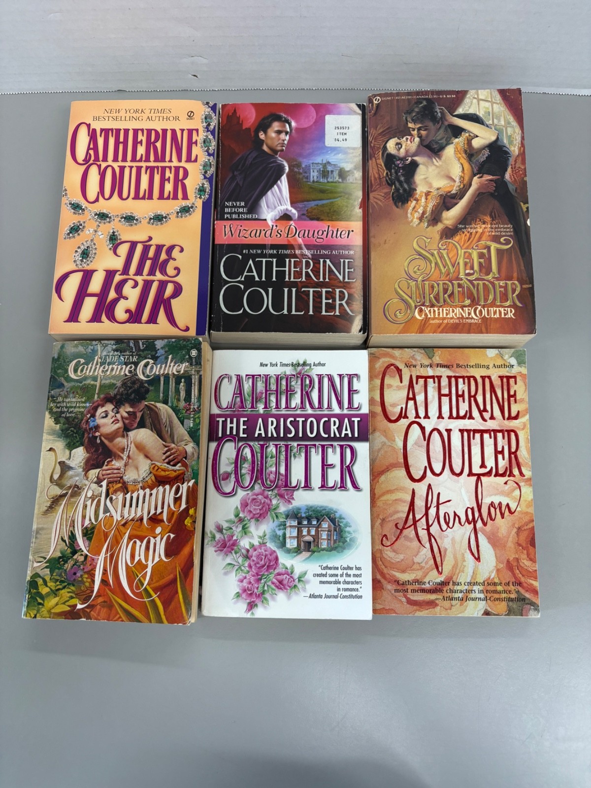 Catherine Coulter Lot of 6 Paperback (See Photos for Titles)