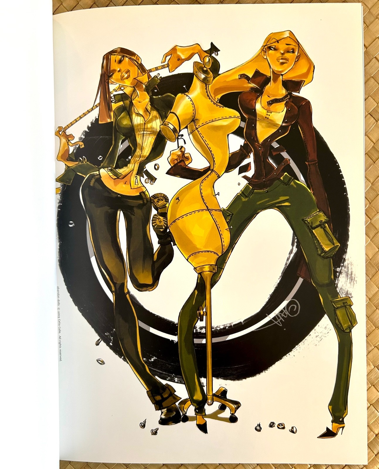 Celia Calle Art/Poster Book Signed & Numbered 172/300 Lowrider Cover + Postcard