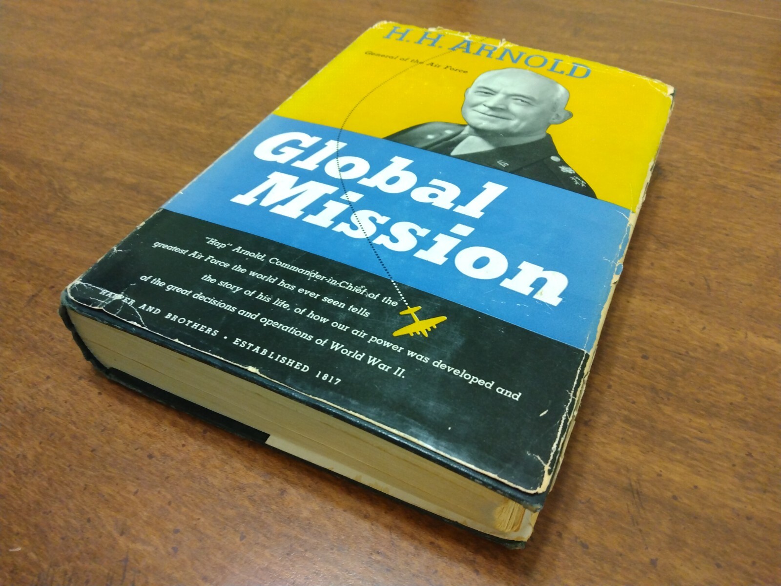 1949 Global Mission H.H. Arnold General of the Air Force Book First Edition