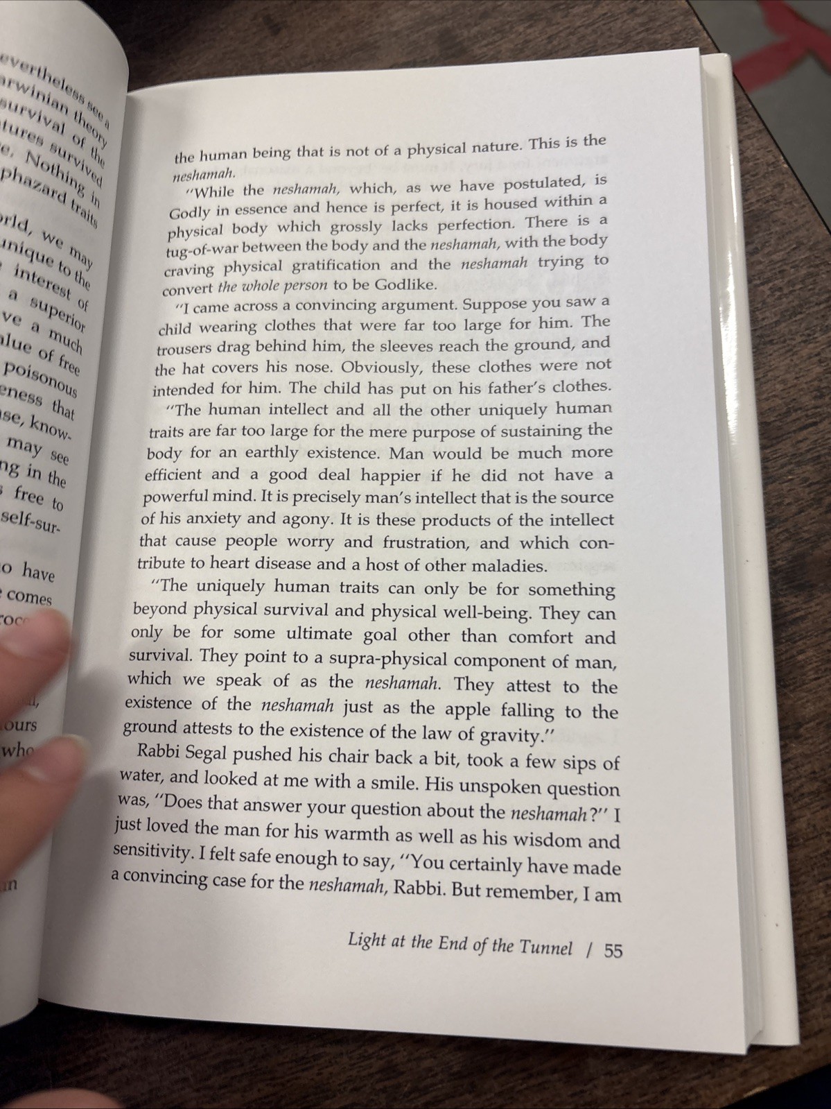 LIGHT AT THE END OF THE TUNNEL By Rabbi Abraham J. Twerski M.D.