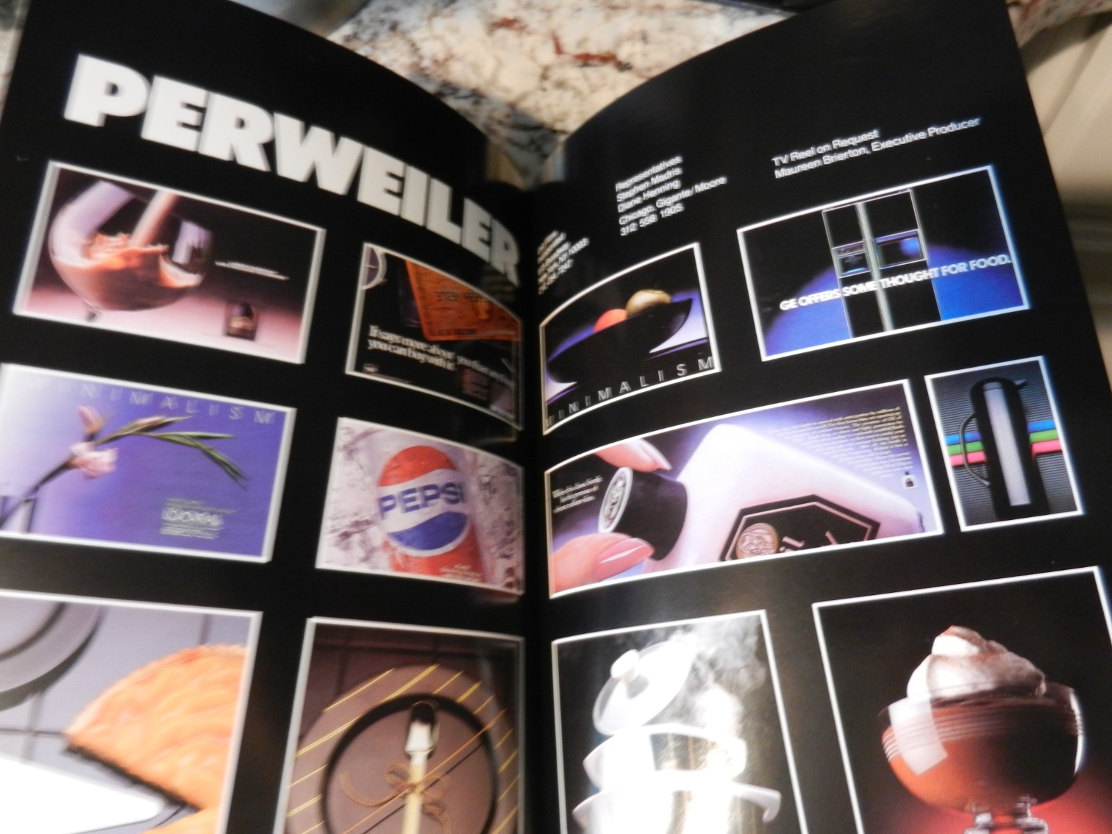THE CREATIVE BLACK BOOK 1987 Volume 1 HC book ILLUSTRATION PRINT TV advertising