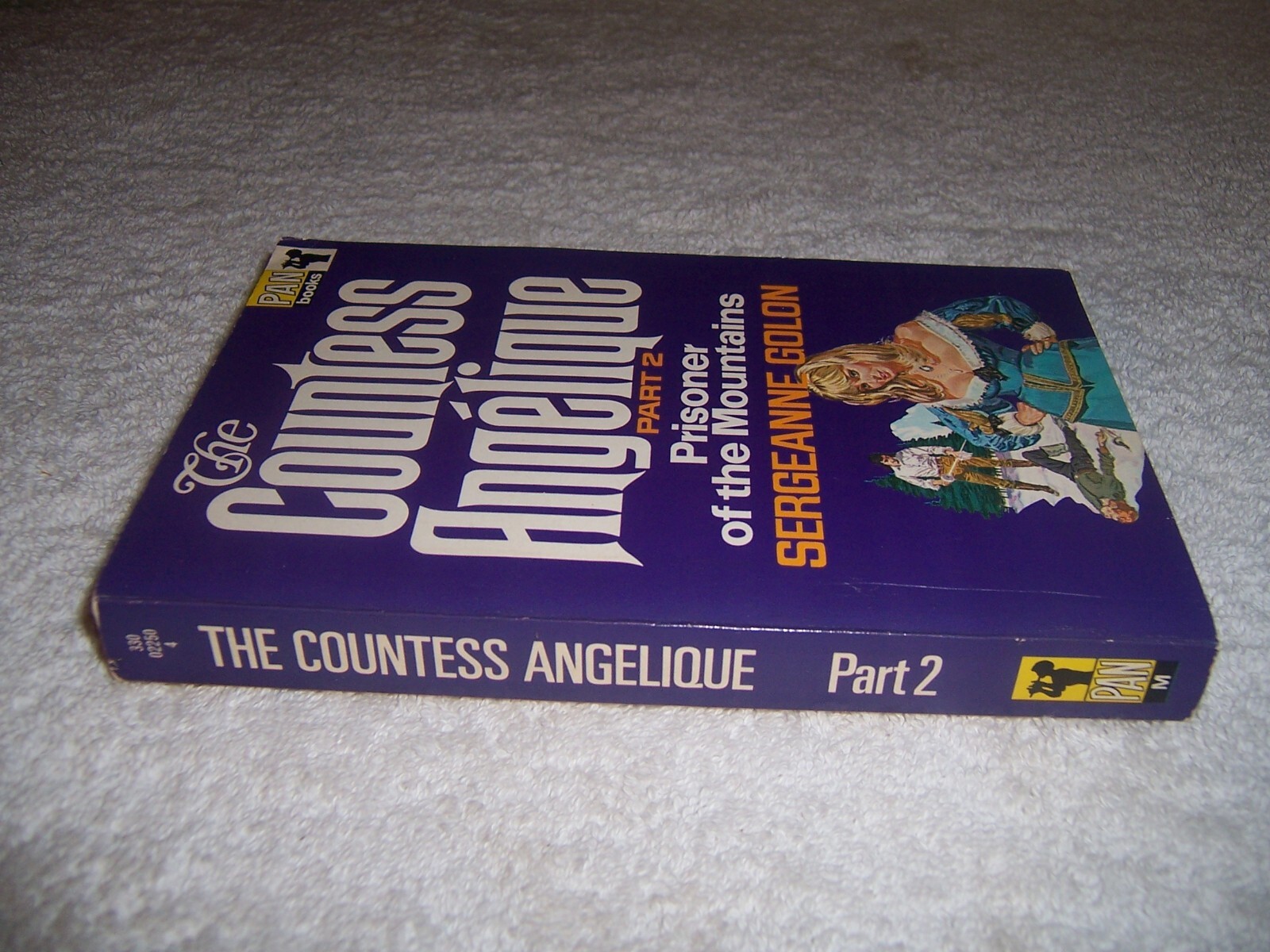 Countess Angelique Part 2 Prisoner of Mountain Sergeanne Golon pb 1967 Pan Books