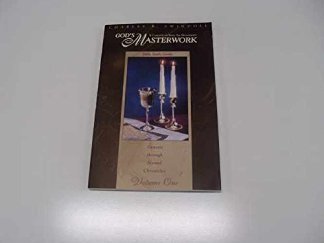 God’s Masterwork: A Concerto in – Paperback, by Swindoll Charles R. – Very Good