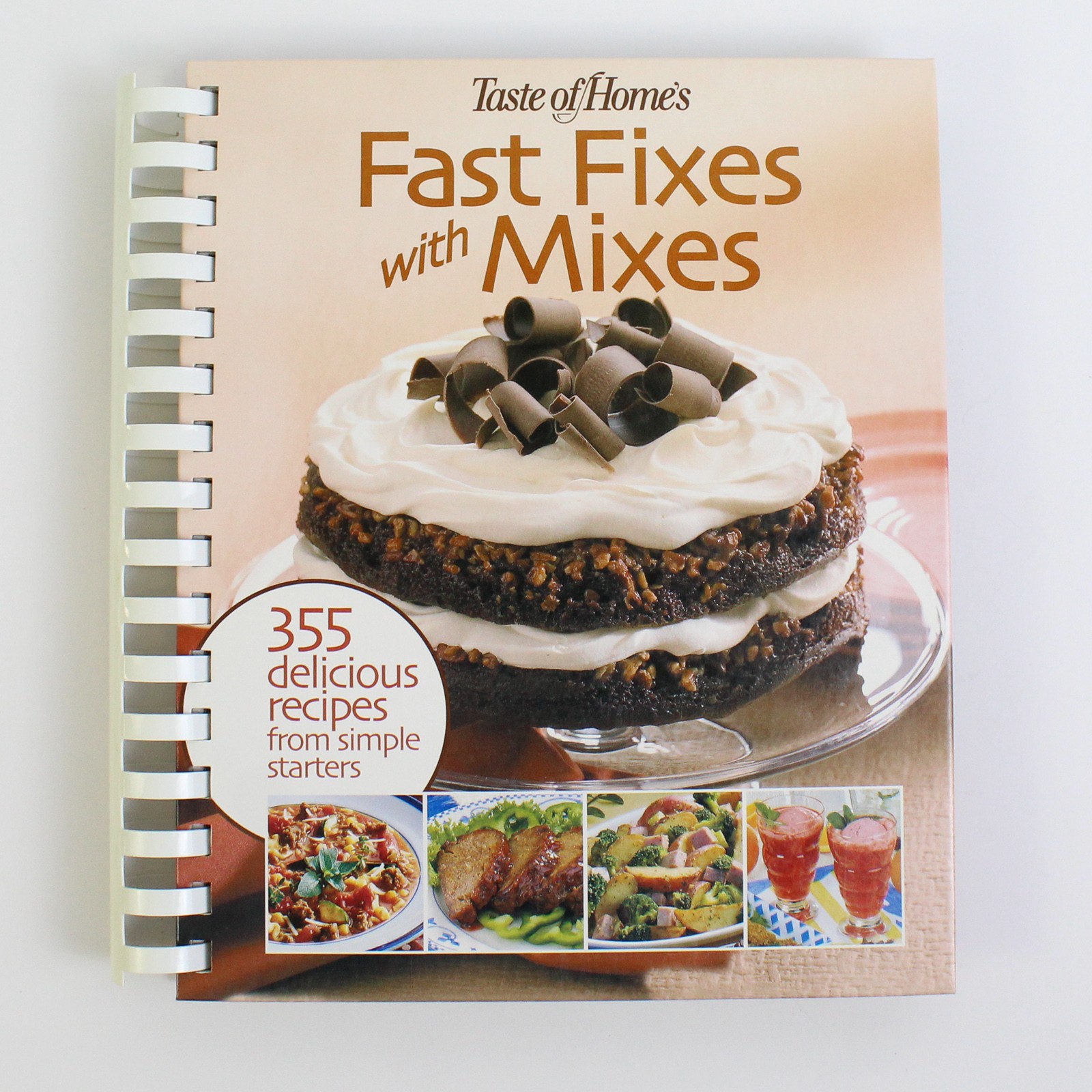Taste of Home’s Fast Fixes with Mixes 2006 Hardcover Spiral Bound