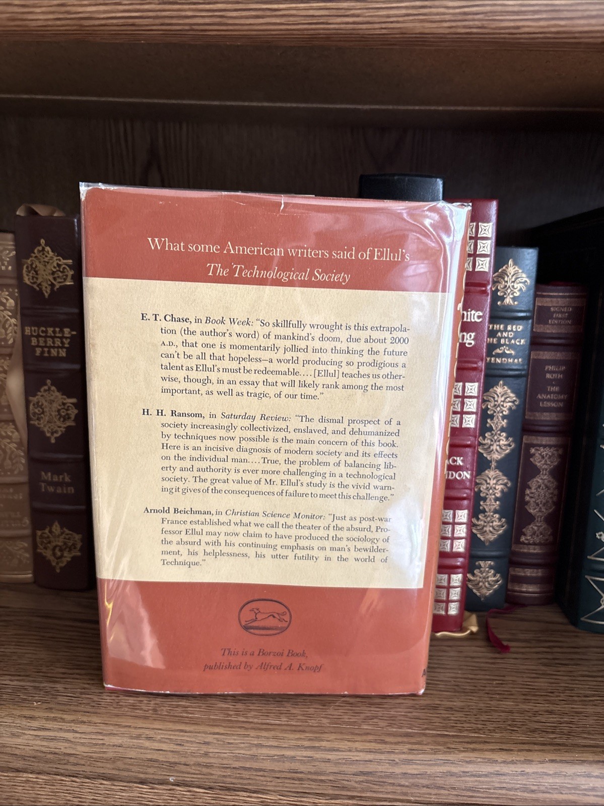 Propaganda: The Formation of Men’s Attitudes, Jacques Ellul (HC) 1st ed 3rd Ptg