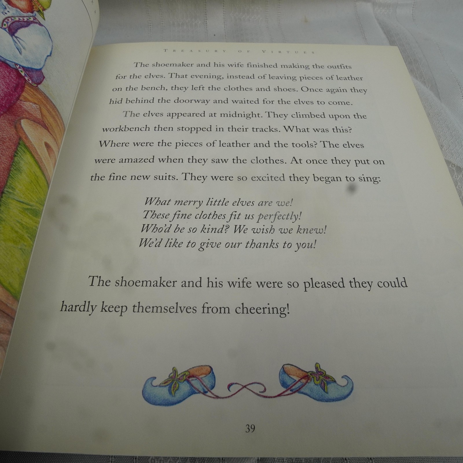 Treasury Of Virtues Courage Love Honesty Kids Illustrated Hardcover Storybook