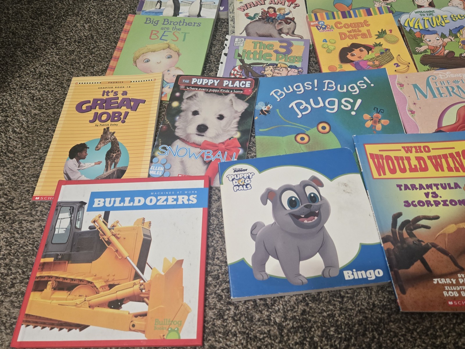 Random Lot of 35 – Books for Children’s/ Kids/ Toddler Babies/Preschool/Daycare