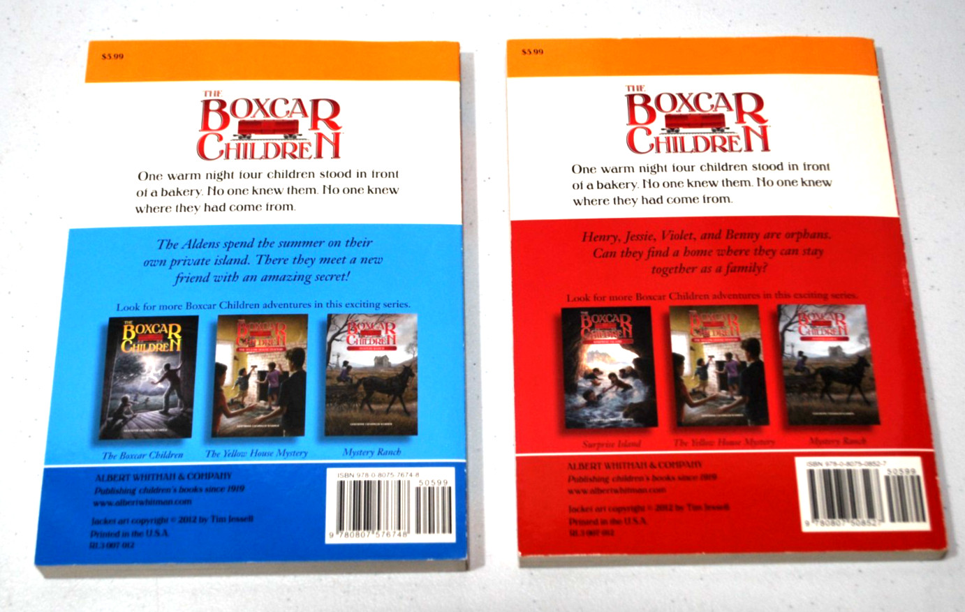 The Boxcar Children by Gertrude Chandler Warner: Books 1-4 Boxed Set