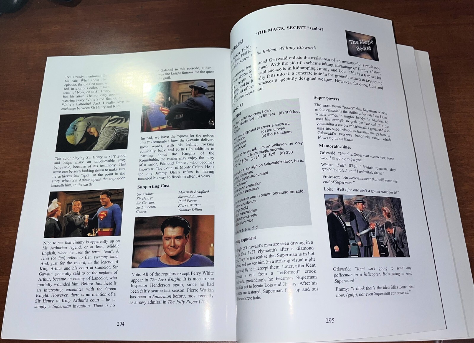 SAVE! The GEORGE REEVES Adventures of SUPERMAN Companion Author signed $20 OFF!