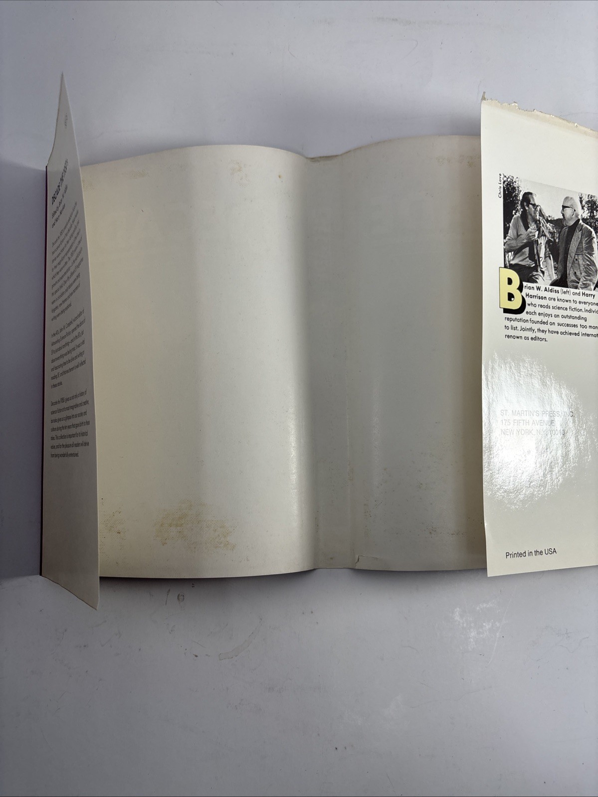 Decade: The 1950s ed. Harry Harrison Brian W. Aldiss 1978 HC First print USA DJ