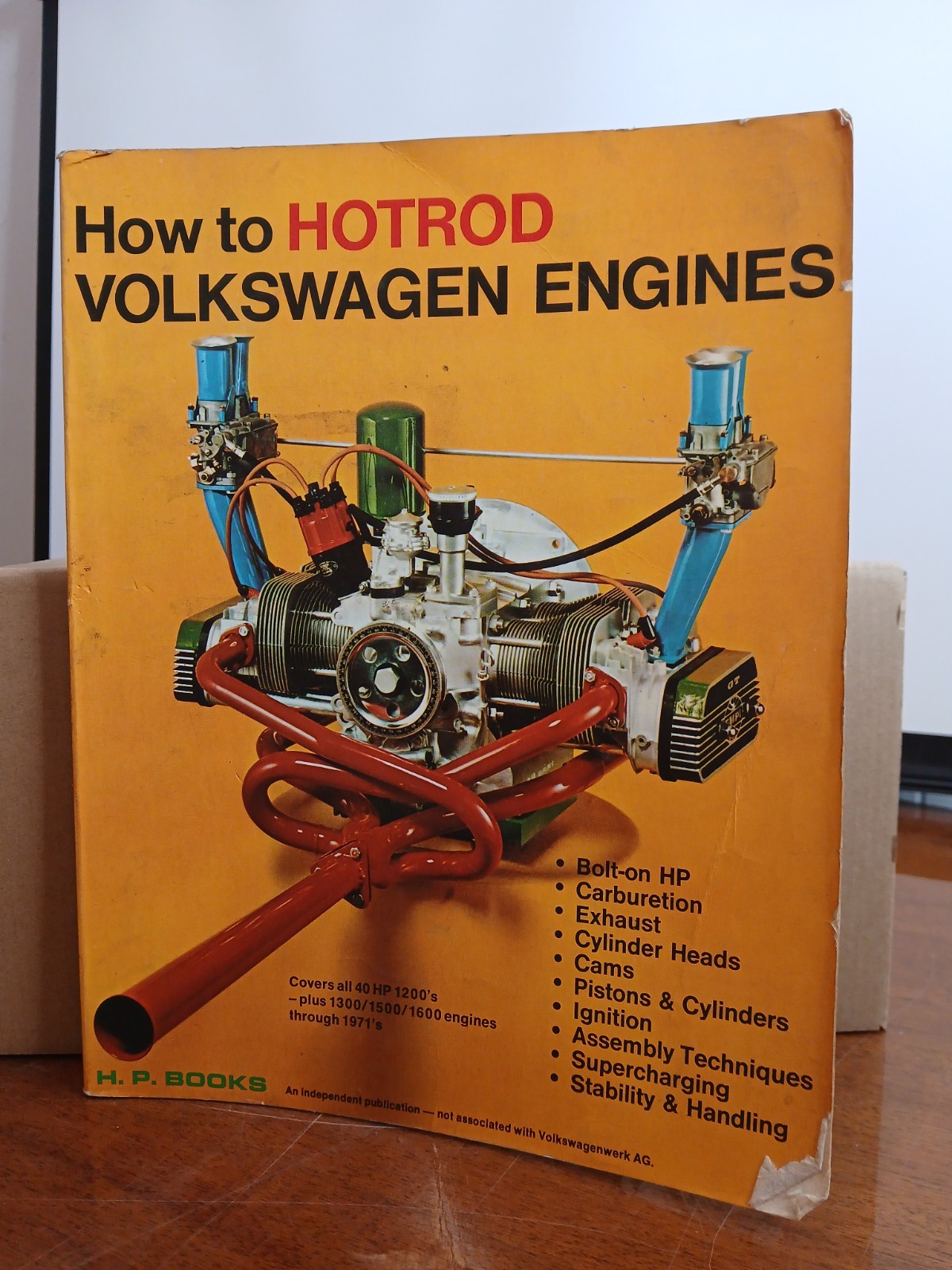 HOW TO HOT ROD VOLKSWAGEN ENGINES-Bill Fisher-H.P. Books-Paperback
