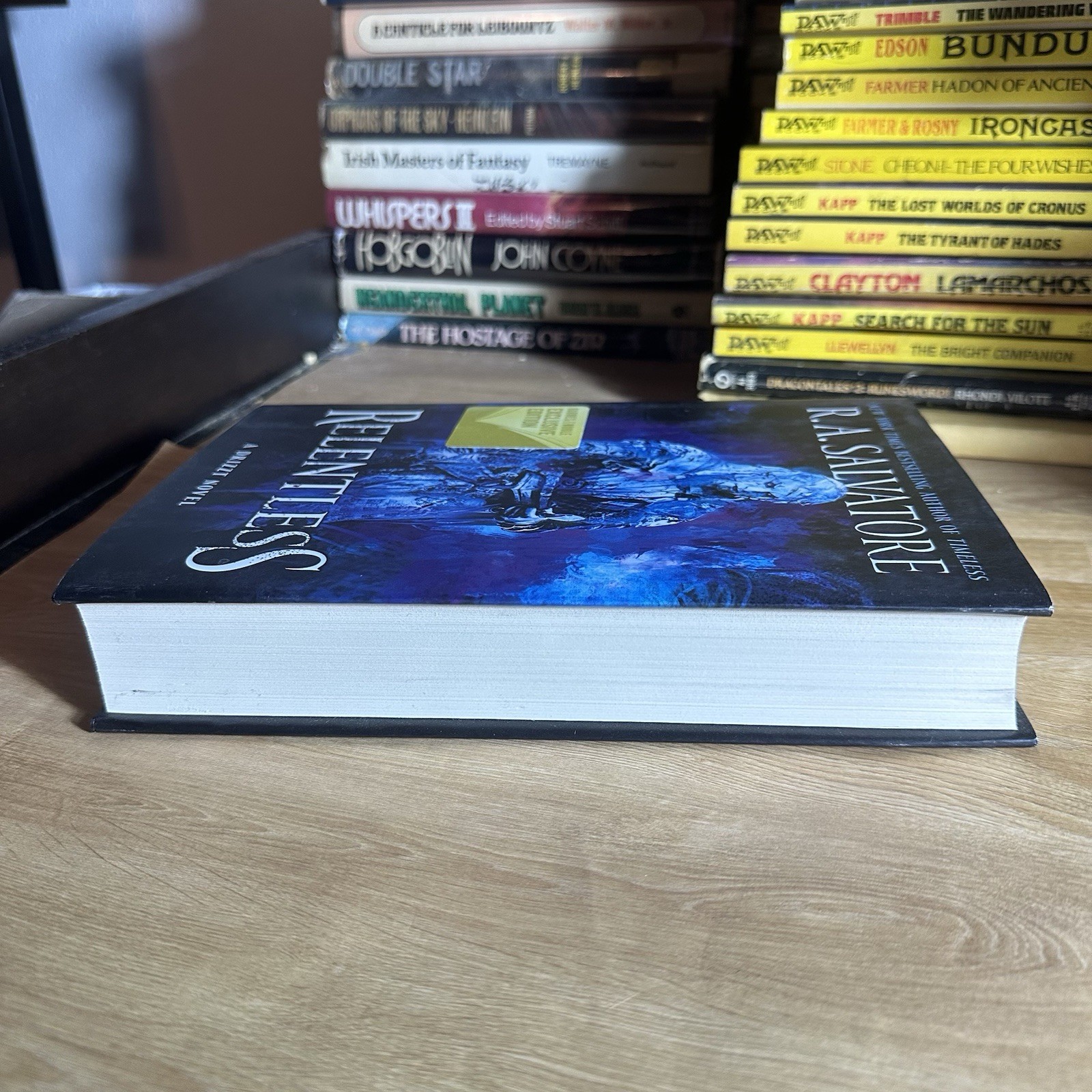 Relentless R.A. Salvatore Forgotten Realms Drizzt First 1st Edition Exclusive HC