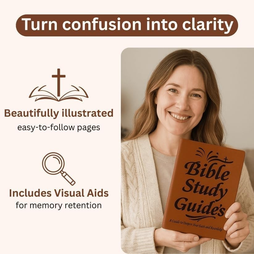 66-Page Bible Study Book | Old & New Testament Overview