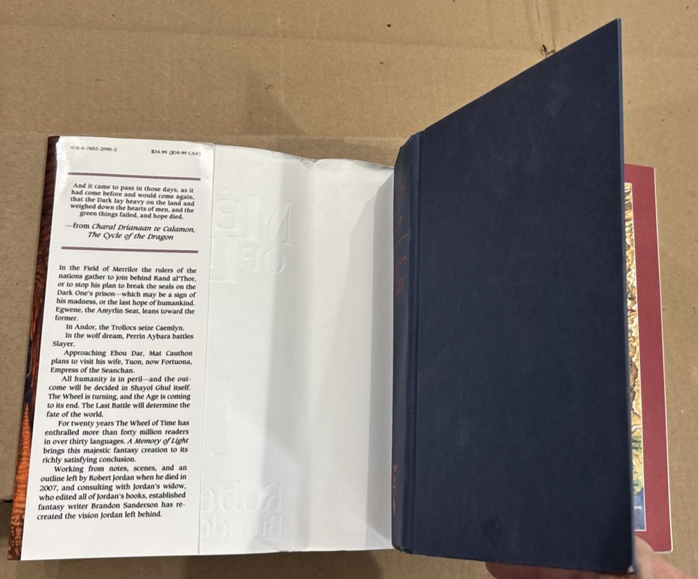 Wheel of Time Ser: A Memory of Light Fourteen of the Wheel of Time Signed Copy