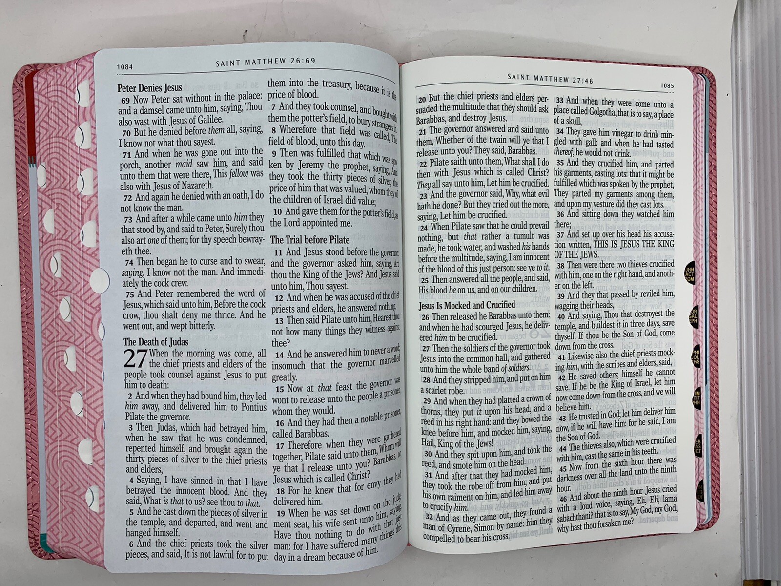 KJV Kids Bible, large print 40 Pages Full Color Study Helps, Presentation index
