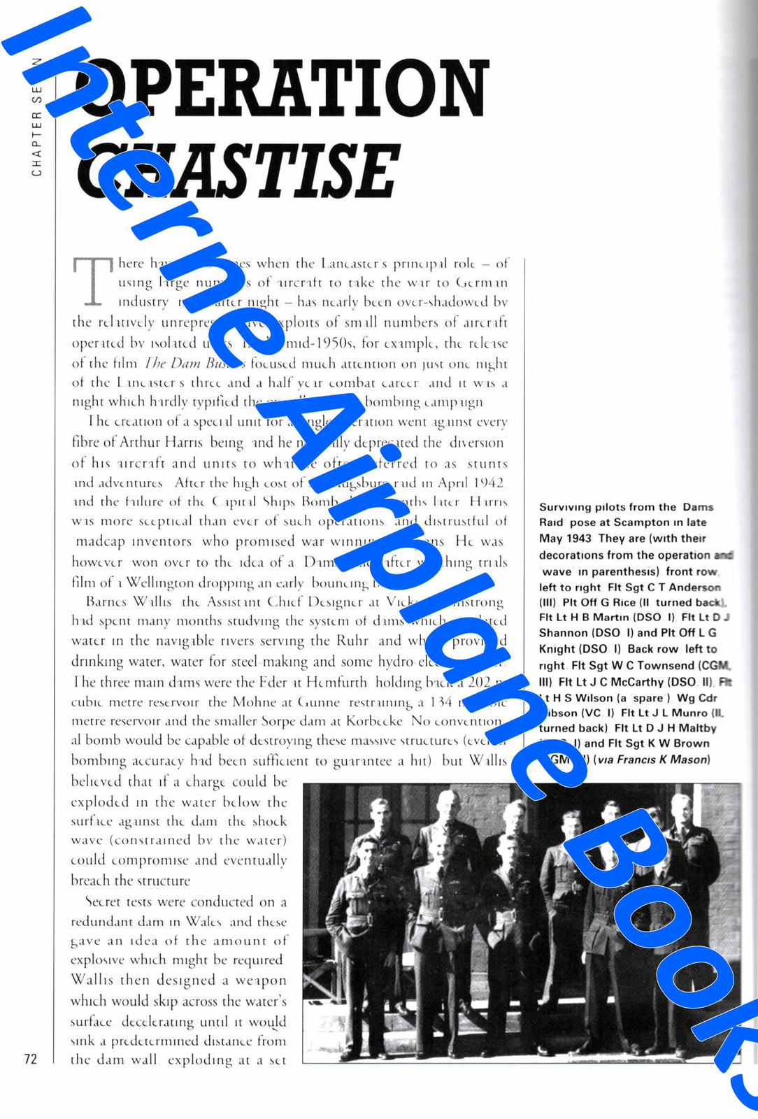 LANCASTER SQUADRONS 1942-43 WW2 RAF BOMBER COMMAND DAMBUSTERS 1000 PLANE RAID