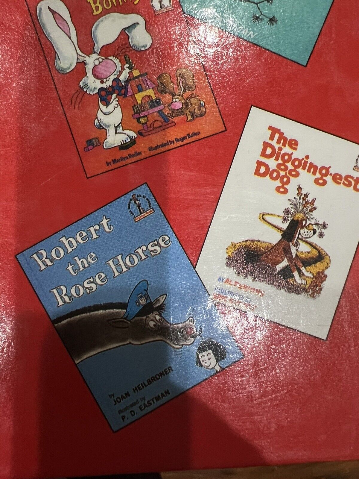 Dr. Seuss The Big Red Book of Beginner Hard Cover Several Stories 344 Pages