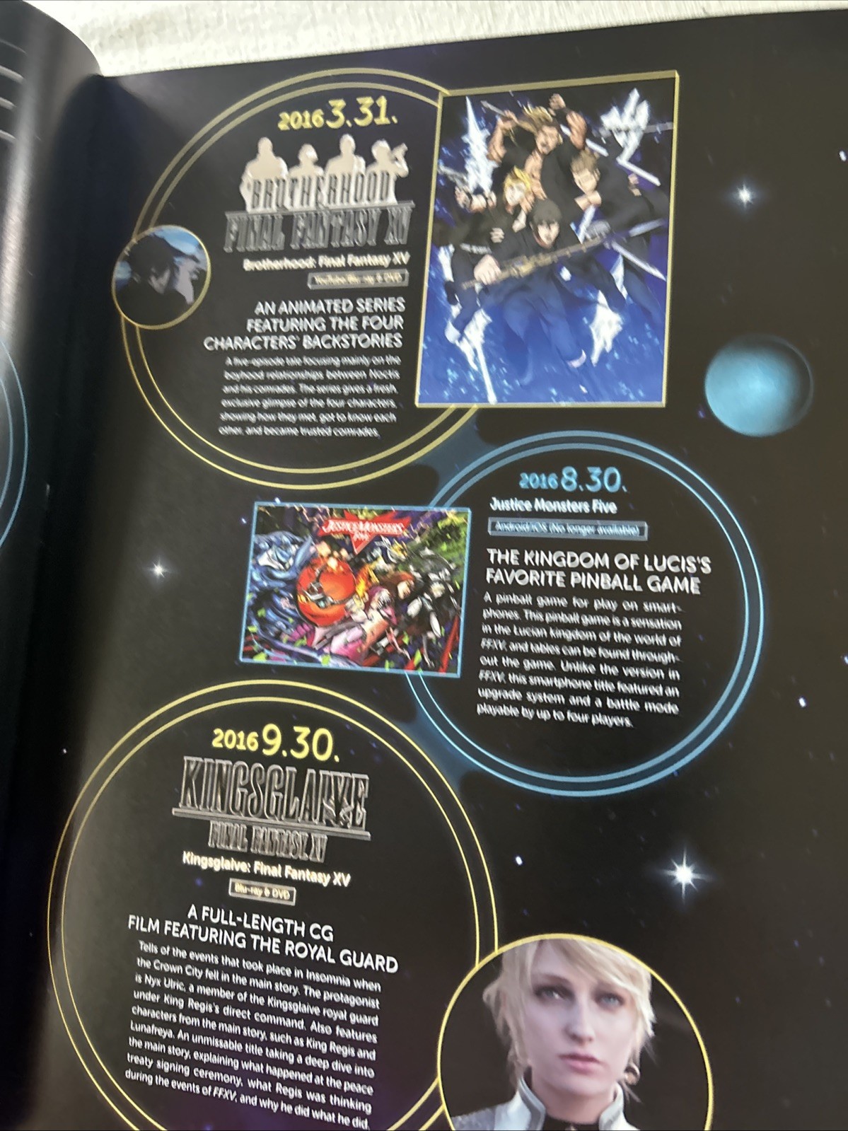 Final Fantasy XV Official Works Hardcover Br3