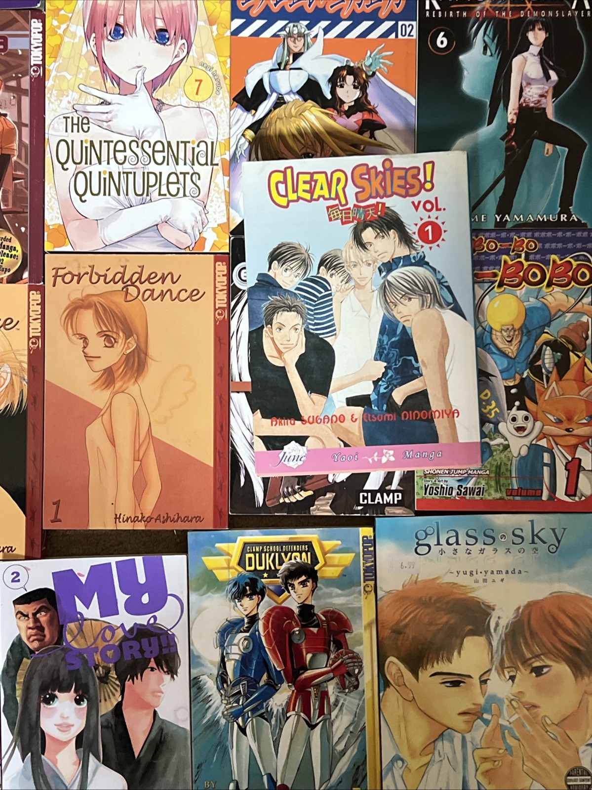 Manga Anime Graphic Collection Lot Of 21 Assorted Titles Volumes Akamatsu Yamada