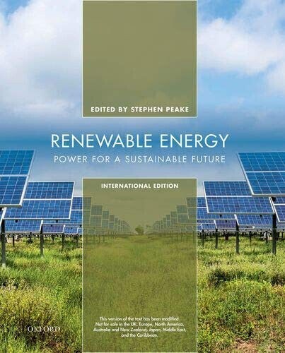 New. RENEWABLE ENERGY by Stephen Peak 4th INTL ED ‚Free Ship from USA‘