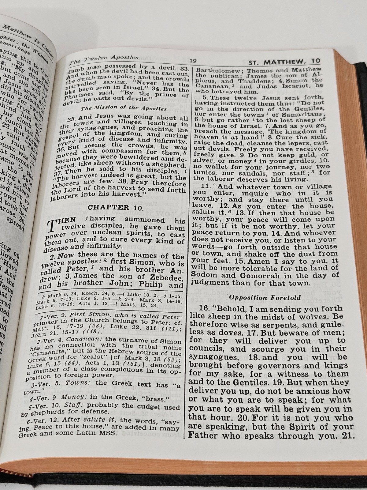 Holy Bible New Catholic Edition 1949 Douay Version Confraternity Edition HC