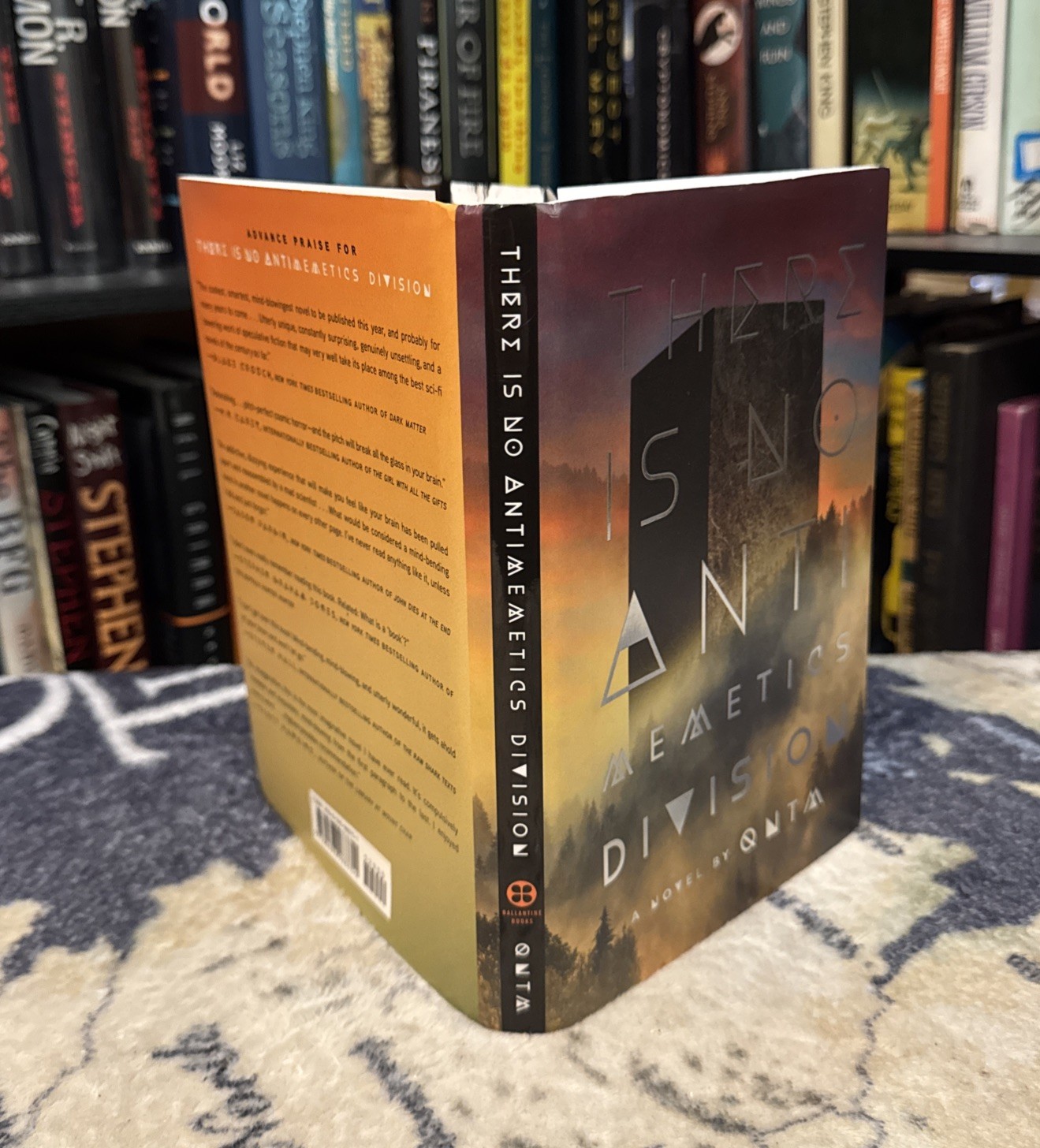 There Is No Antimemetics Division by QNTM (Hardcover) First US Edition/1st Print