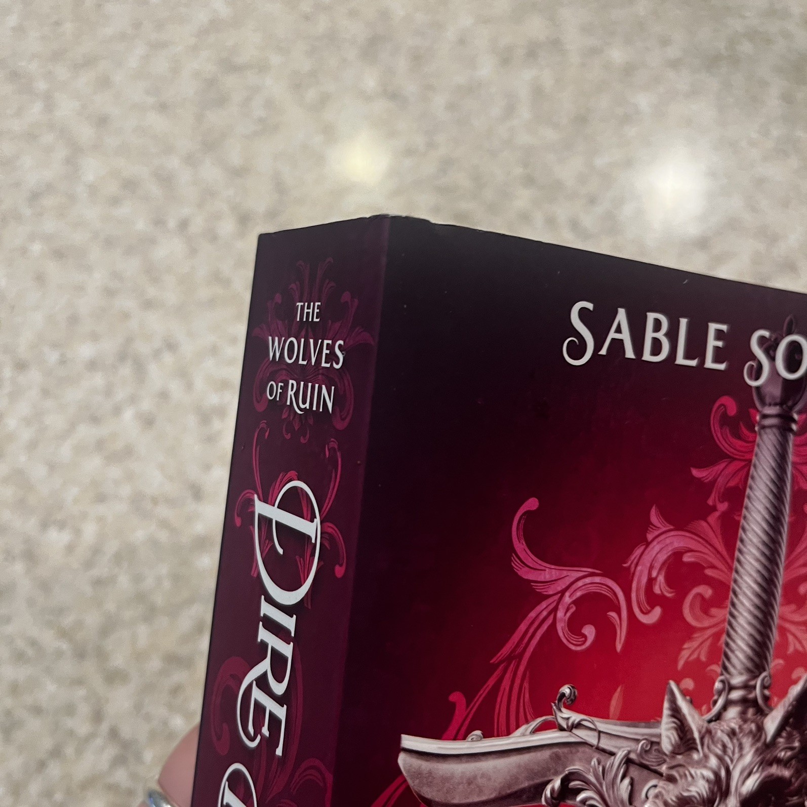 Dire Bound by Sable Sorensen Wolves of Ruin Series Trade Paperback Fantasy
